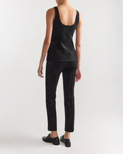 Pax Pant in Black Big Dot