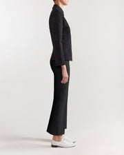 Oliver Jacket in Black Big Dot