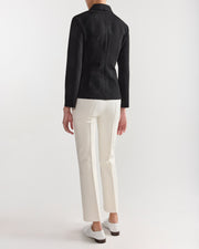 Oliver Jacket in Black Big Dot