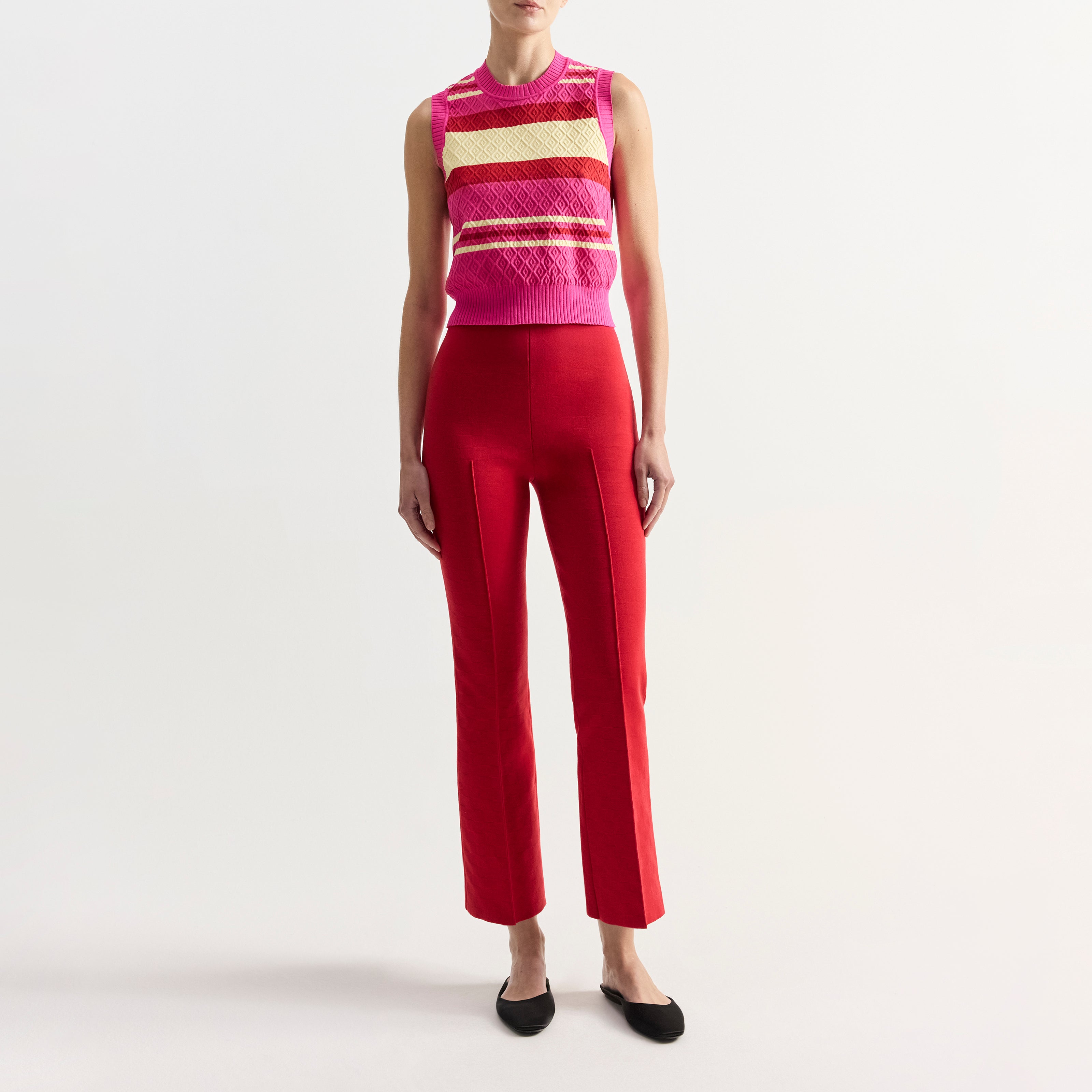 【TORY SPORT】FLARED KNIT PANT 32865313?w=400