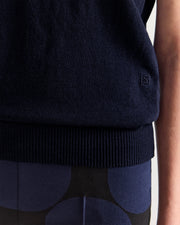 Sylvie Top in Navy