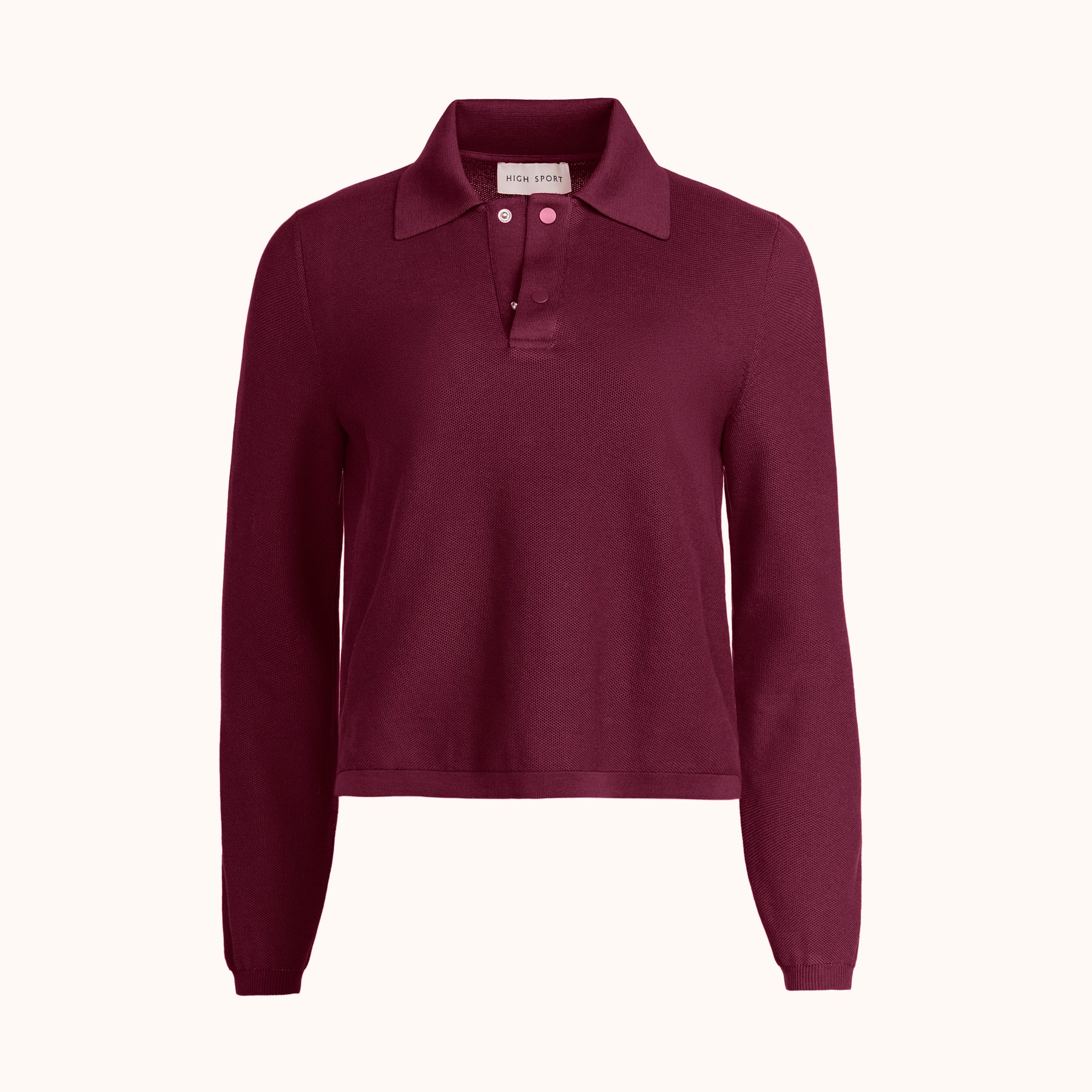 Long Sleeve Brooke Polo