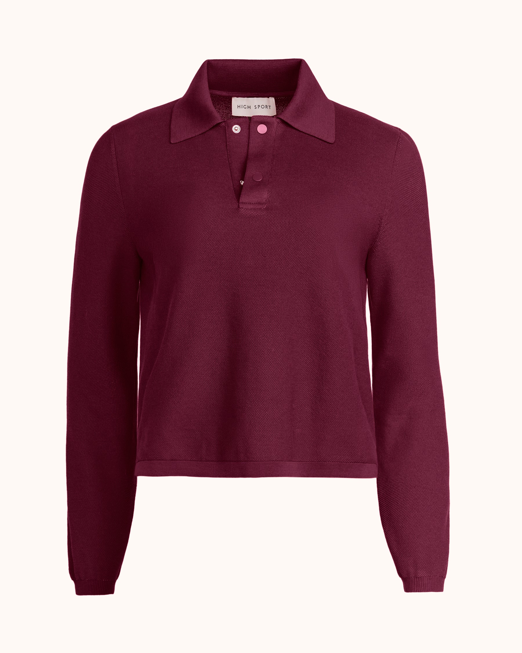 Long Sleeve Brooke Polo