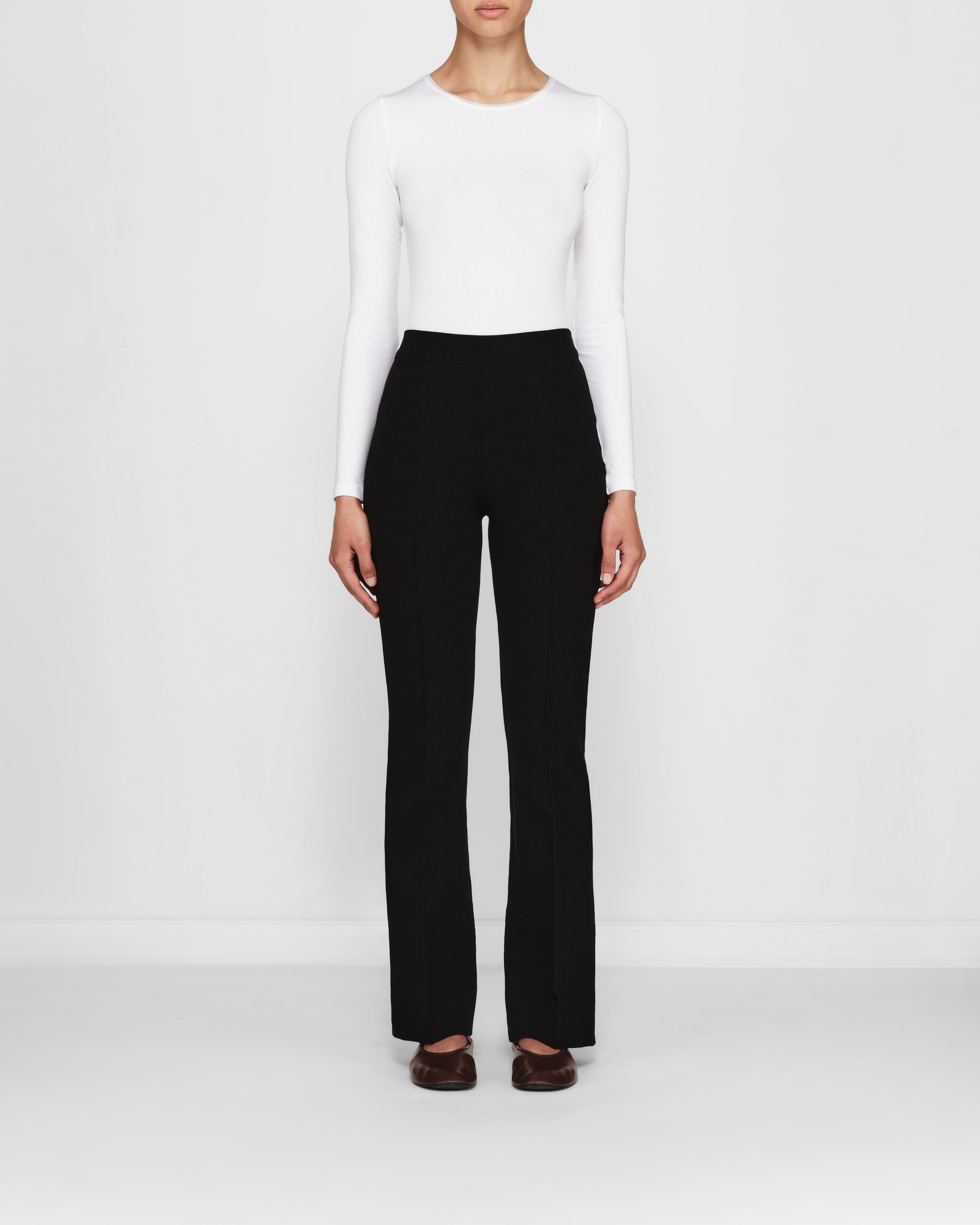 【送料&関税込】SportMax Slim Fit Flare Pants SLIM FIT FLARE PANTS – Suit Negozi Row