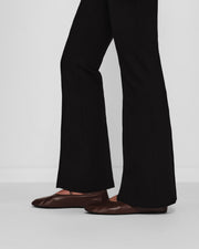 Long Kick Pant in Black