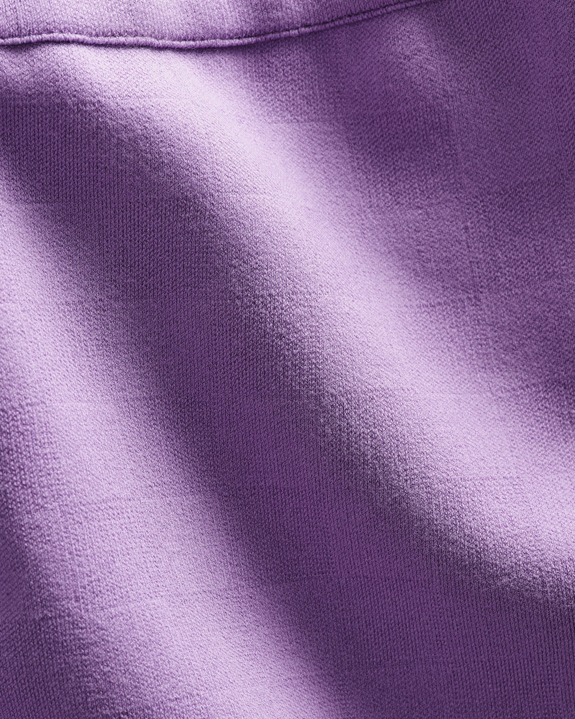Long Kick Pant in Purple Cotton | High Sport
