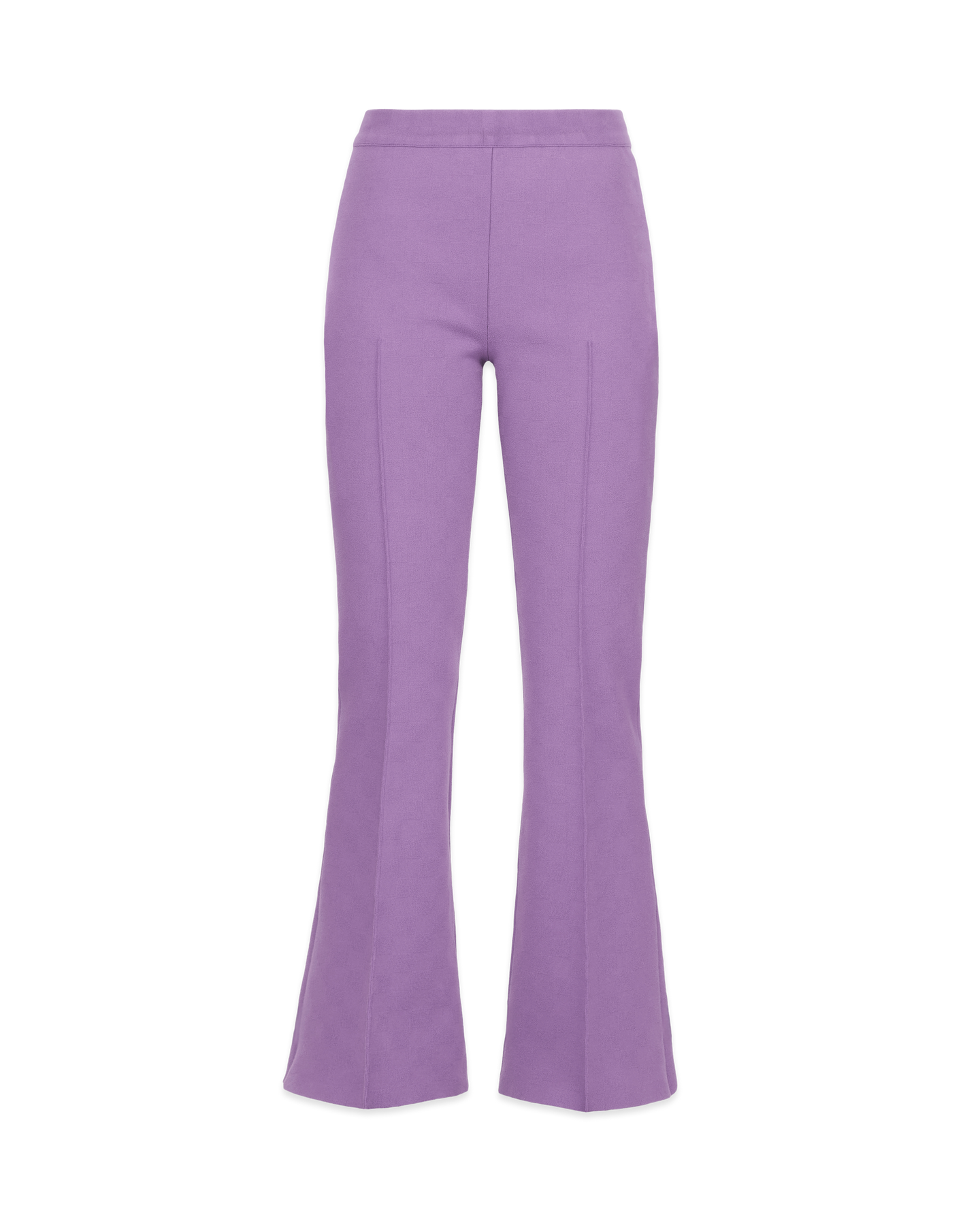 Long Kick Pant in Purple Cotton | High Sport