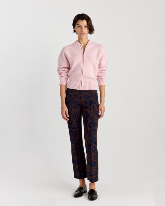 Velma Zip Up in Pink