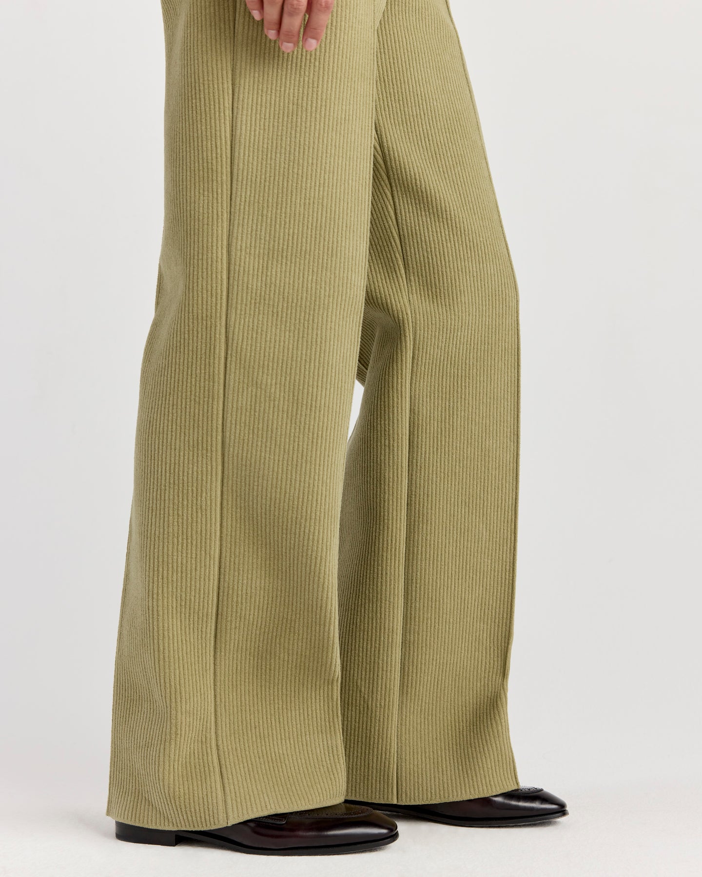 Evie Pant in Khaki Corduroy