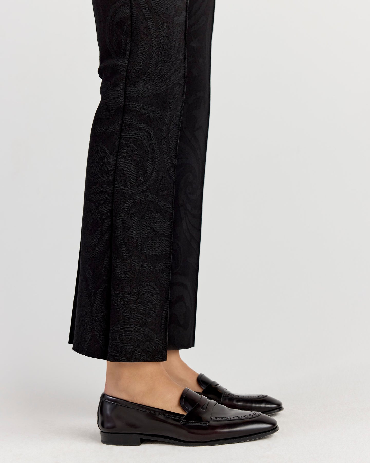 Kick Pant in Black Cosmic Paisley