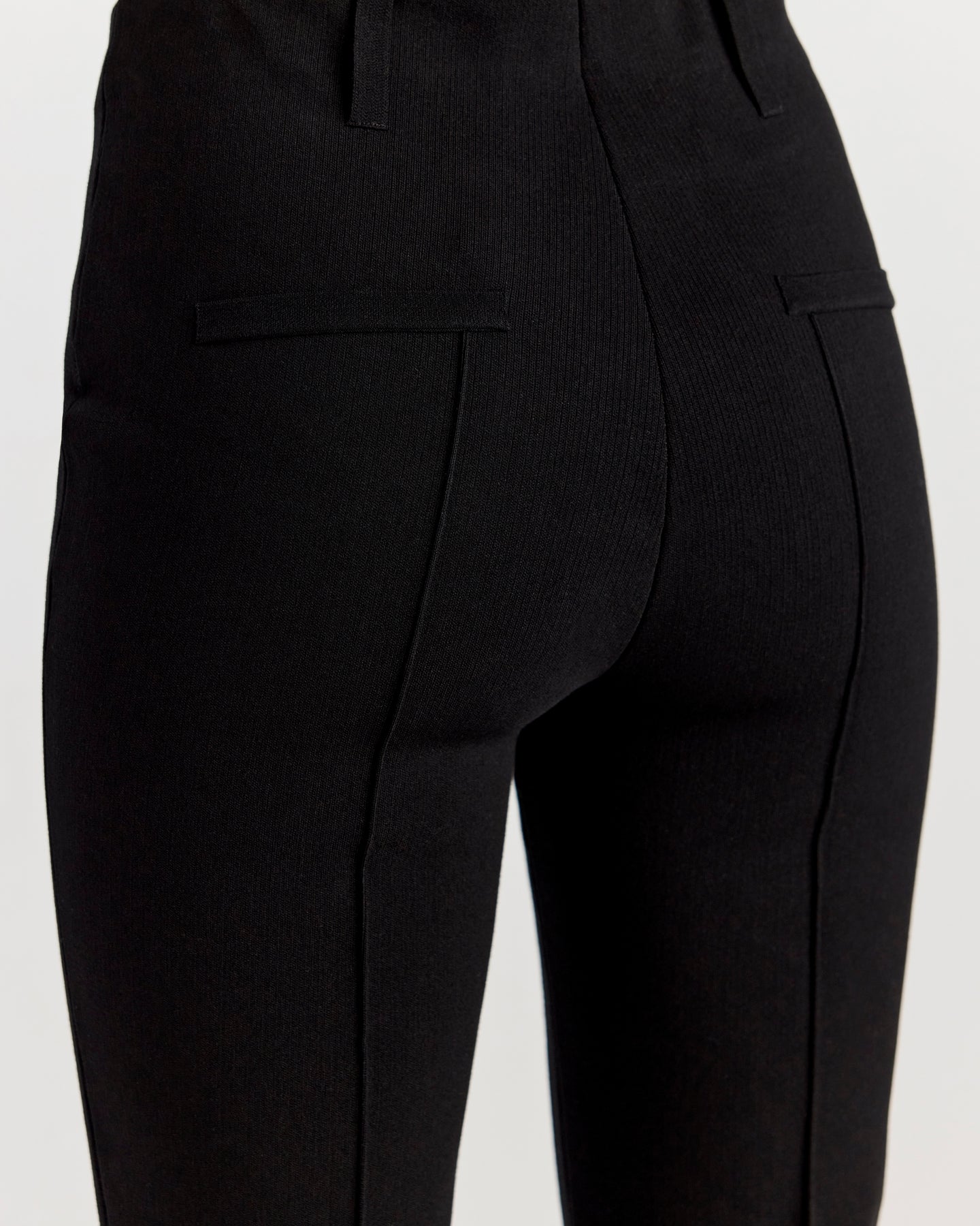 Luke Pant in Black Seersucker