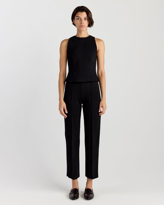 Shane Pant in Black Mini Check