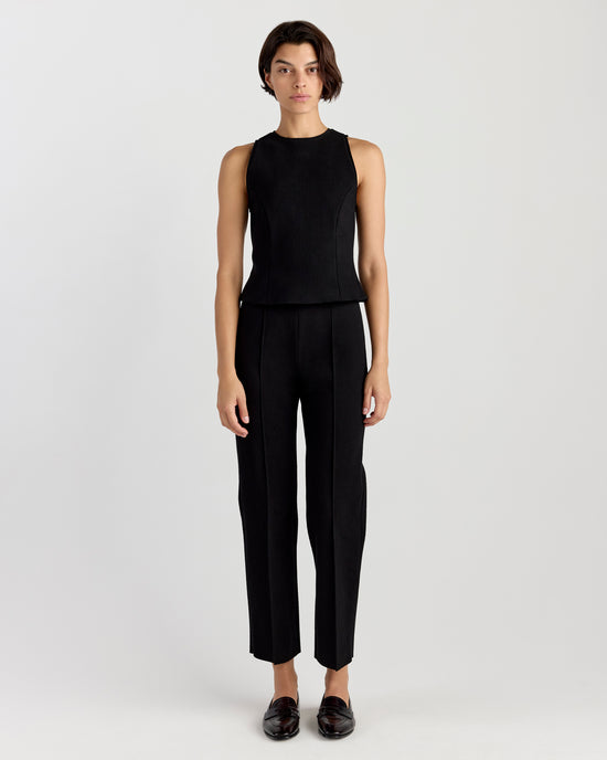 Shane Pant in Black Mini Check