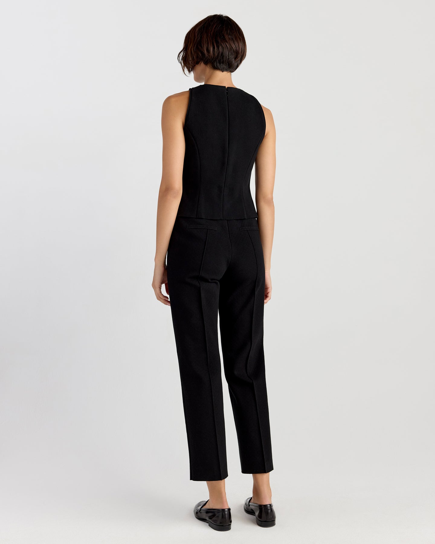 Shane Pant in Black Mini Check