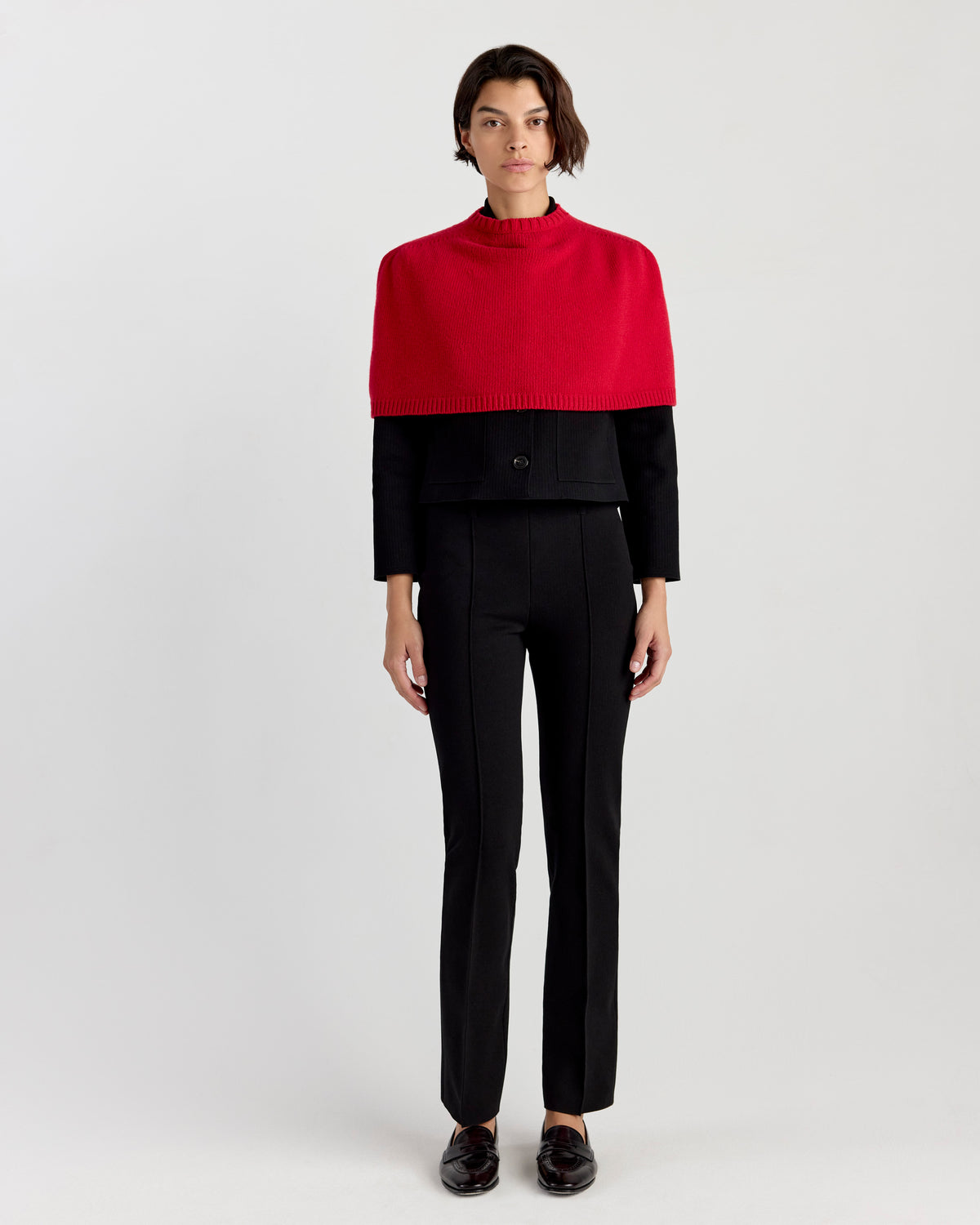 Selma Shrug in Red