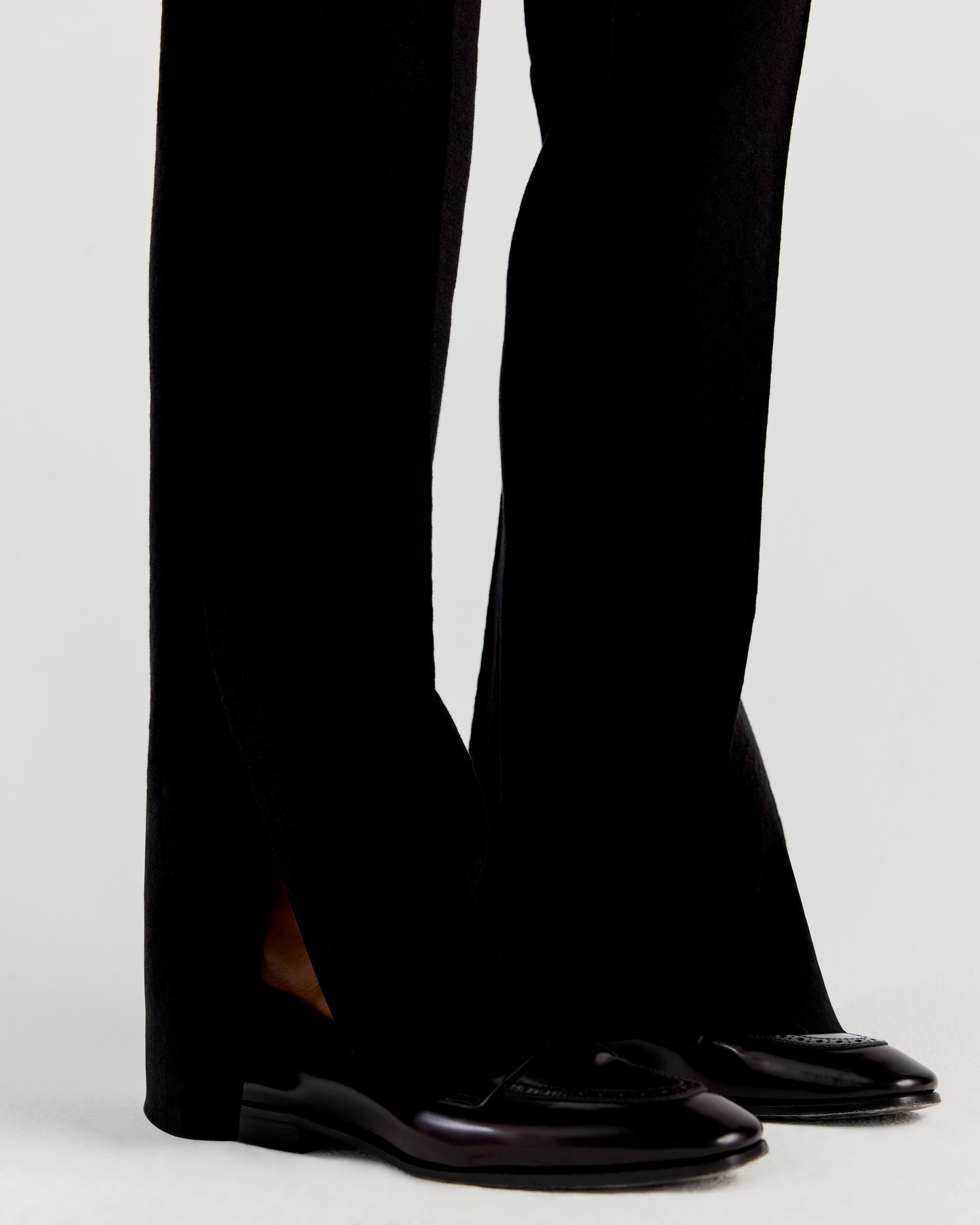 Theo Pant in Black Mini Check
