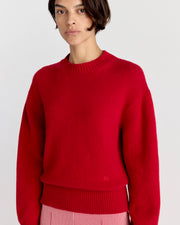 Haley Sweater in Red