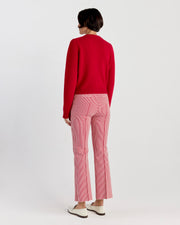 Cardi Cardigan in Red