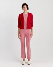 Cardi Cardigan in Red