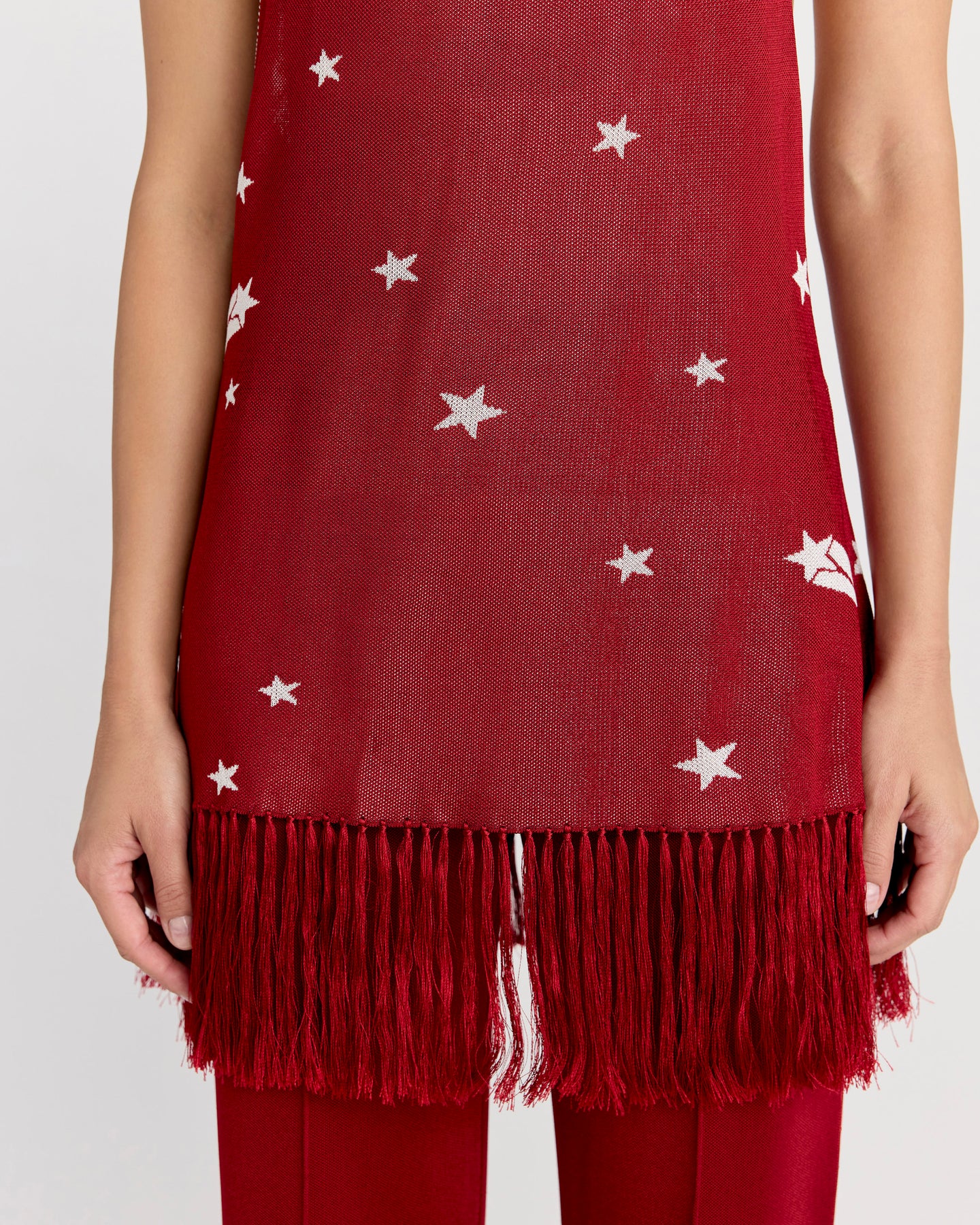 Tai Halter in Ruby/Ivory