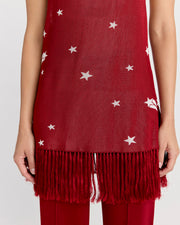 Tai Halter in Ruby/Ivory
