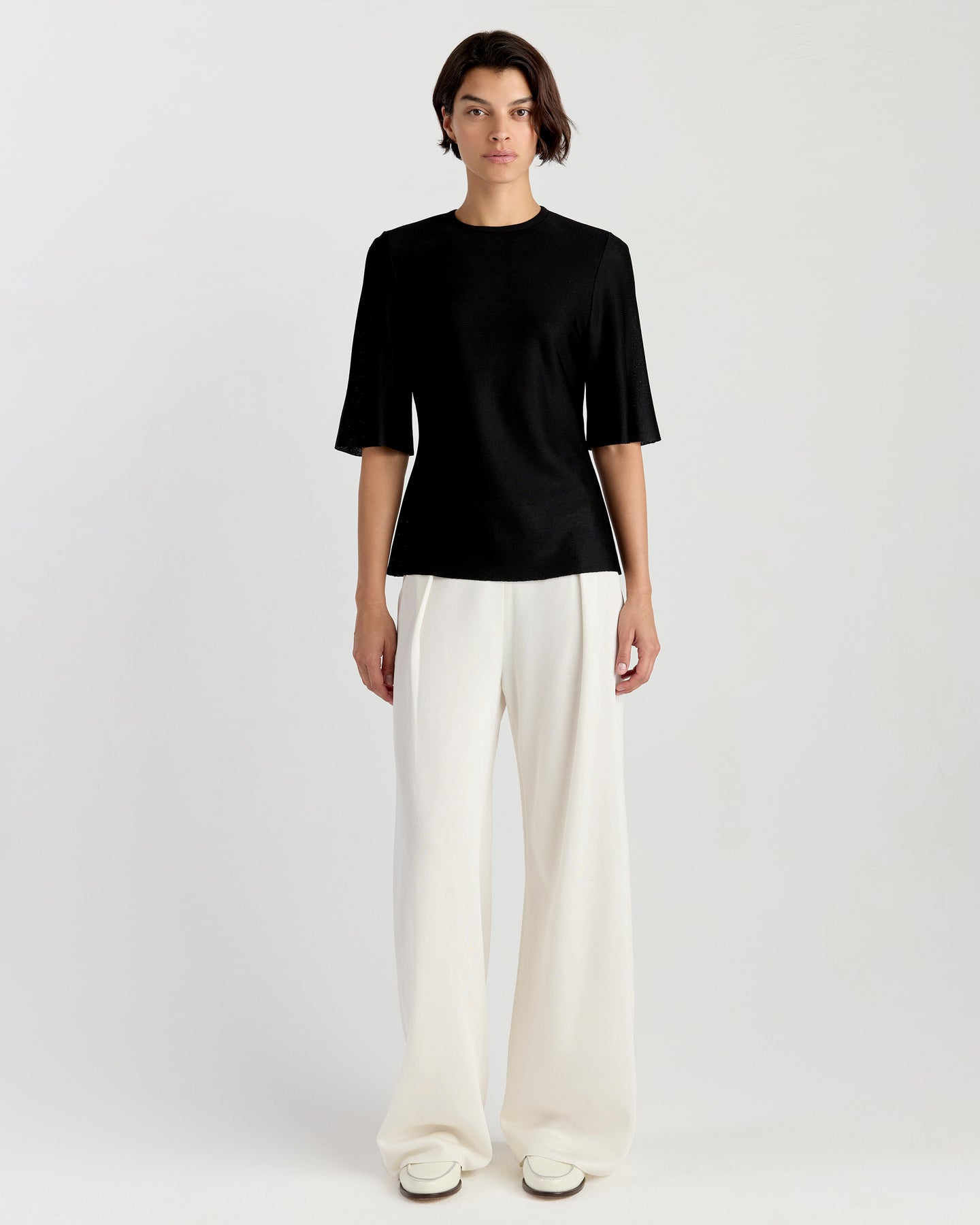 Slinky Ben Top in Black