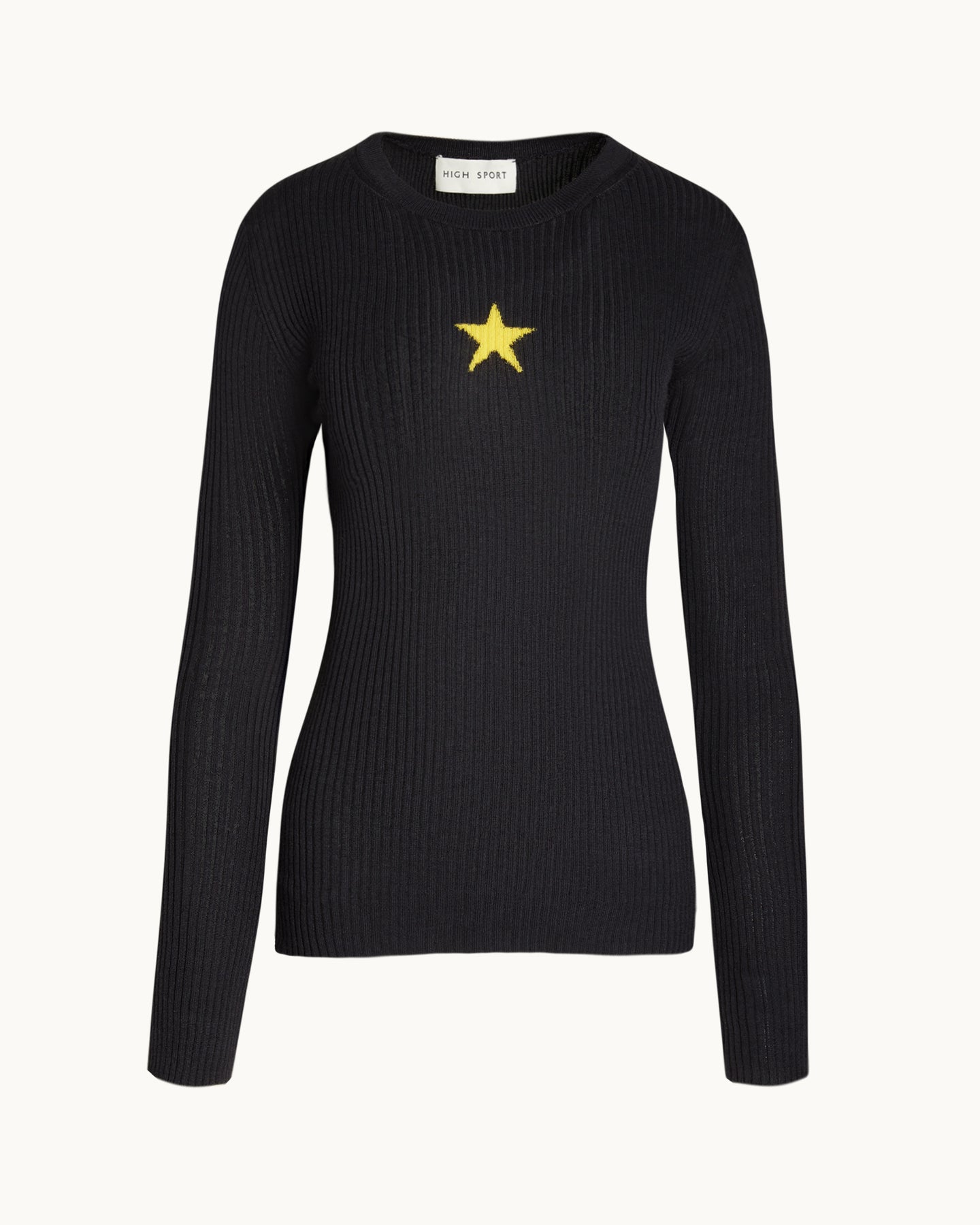 Marie Sweater in Graphite/Yellow