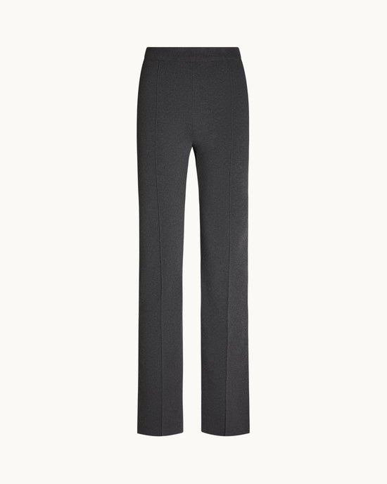 MINI CHECK THEO PANT | Charcoal