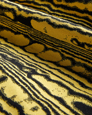 Stella Dress in Black/Yellow Moire