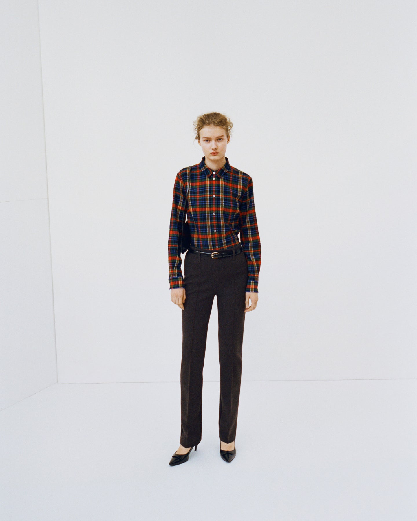 Kurt Shirt in Hunter/Royal Plaid