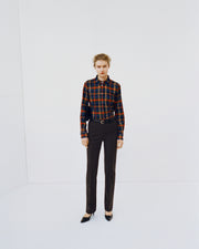 Kurt Shirt in Hunter/Royal Plaid