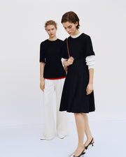 Slinky Ben Top in Black