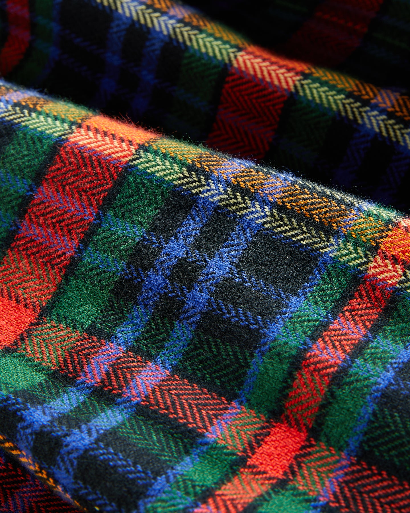 Kurt Shirt in Hunter/Royal Plaid