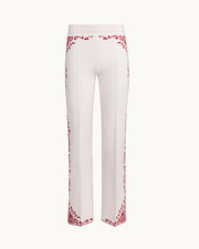 Scroll Pant in Ivory Combo