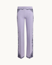Scroll Pant in Lilac Combo