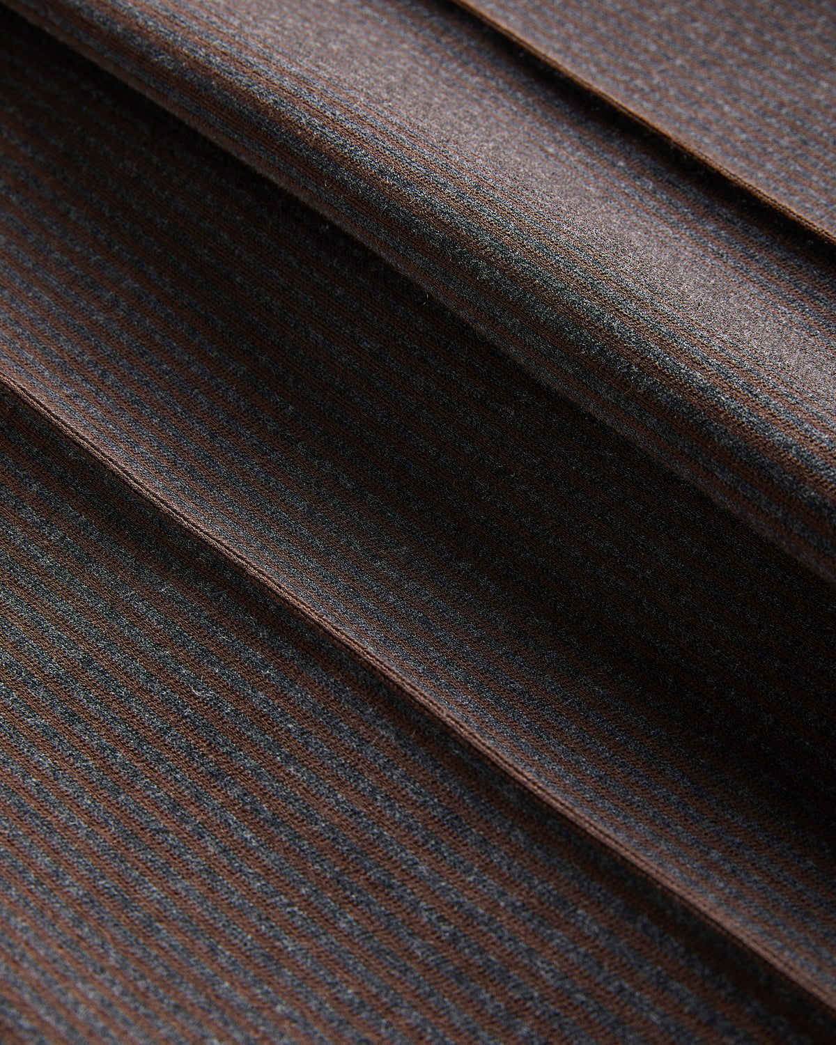 Luke Pant in Charcoal/Chocolate Seersucker