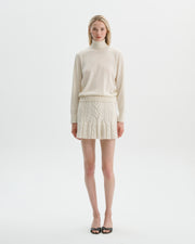 Griffin Turtleneck in Ivory