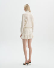 Griffin Turtleneck in Ivory
