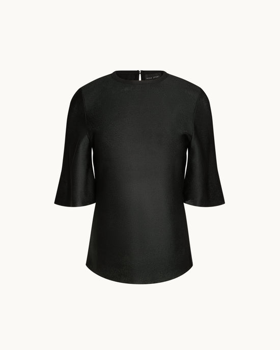 Slinky Ben Top in Black