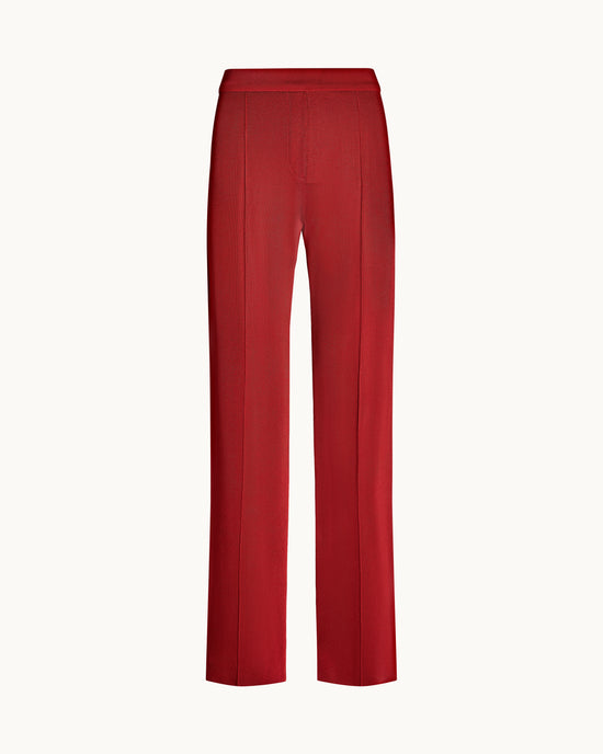 Slinky Evie Pant in Ruby