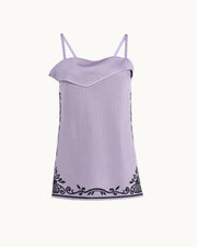 Slinky Jess Top in Lilac Combo