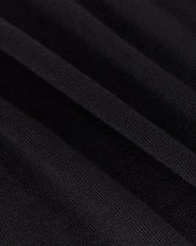 Janis Top in Tipped Black