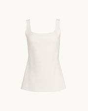 Inna Top in Ivory Tonal Stripe