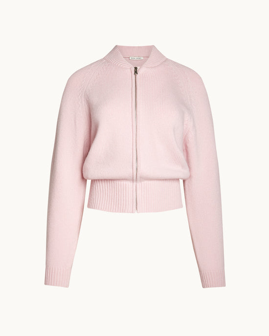 Velma Zip Up in Pink
