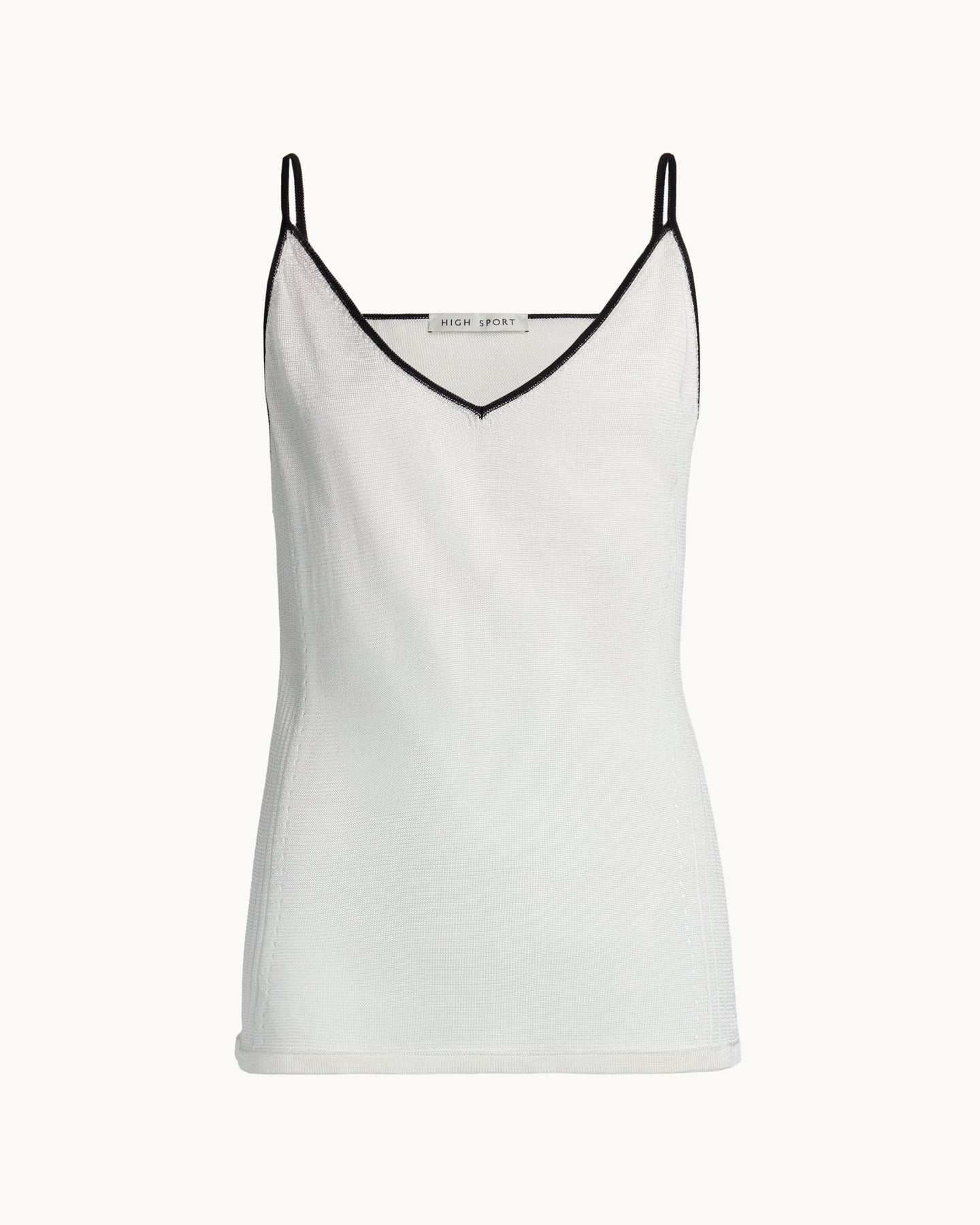 Slinky Tyler Cami in Tipped Ivory