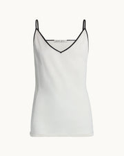 Slinky Tyler Cami in Tipped Ivory