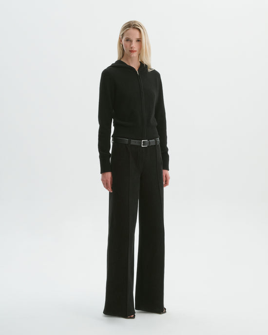 Devon Pant in Black Corduroy