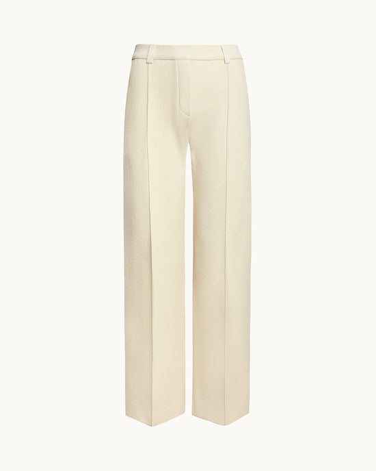 Corduroy Devon Pant in Ivory