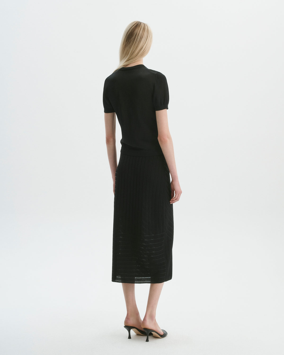 Slinky Eden Tee in Black