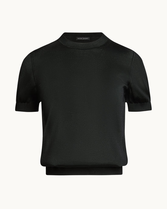 Slinky Eden Tee in Black